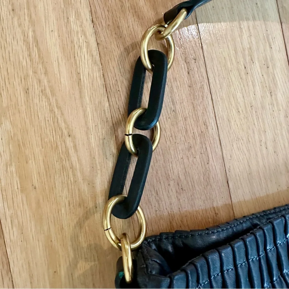 Marc by Marc Jacobs Pewter Lambskin Leather Hobo Bag NWT